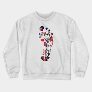 1000 miles Crewneck Sweatshirt